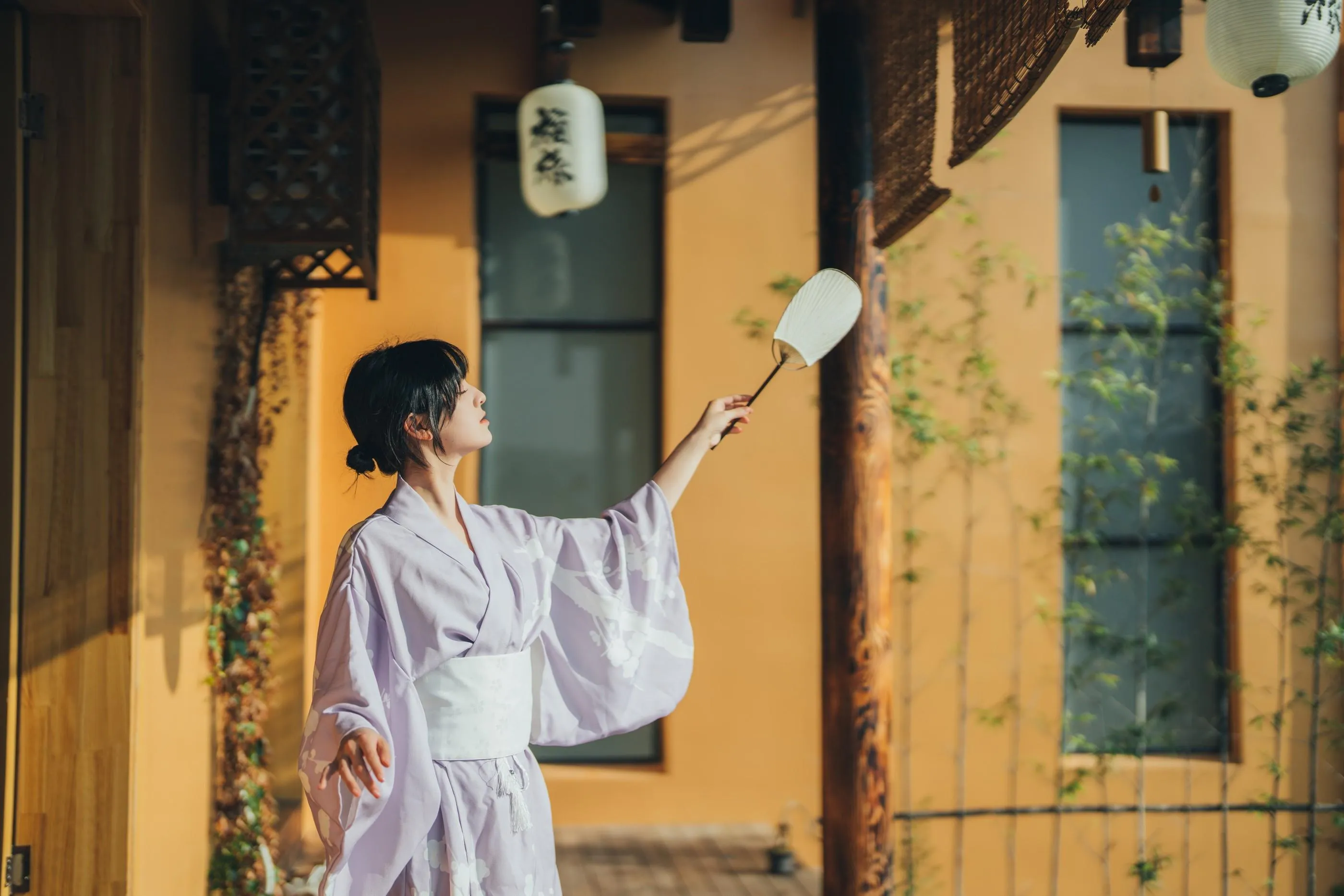 [YITUYU艺图语]2022.02.09 和风物语，日式庭院里的少女写真 dudu [56P]插图9